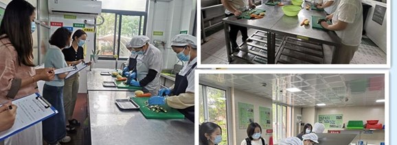 【园所活动】食堂人员切工比赛